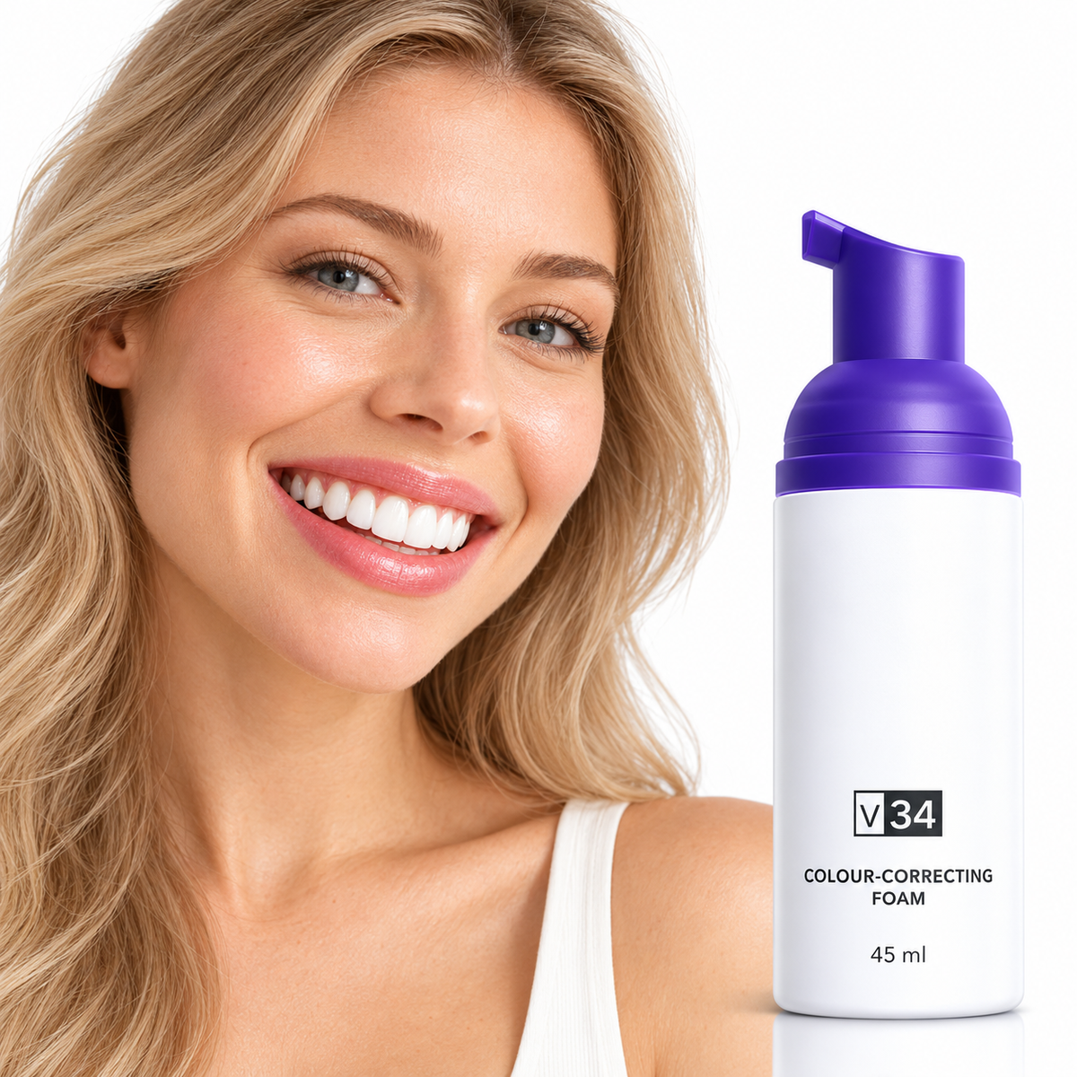 Glowence Purple Whitening Foam