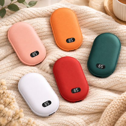 2-in-1 Rechargeable Hand Warmer & Power Bank