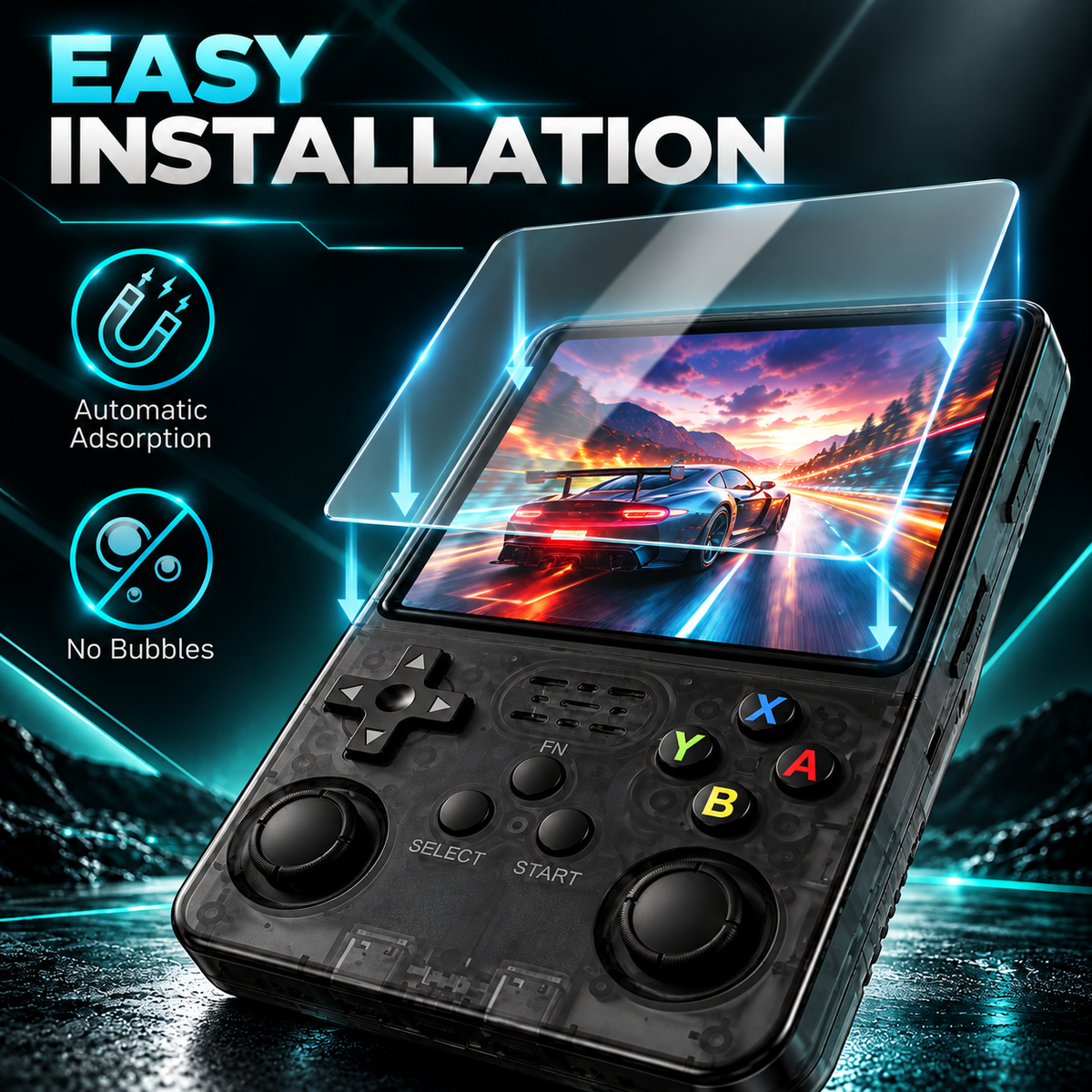 Pack Screen Protector Handheld Game Console