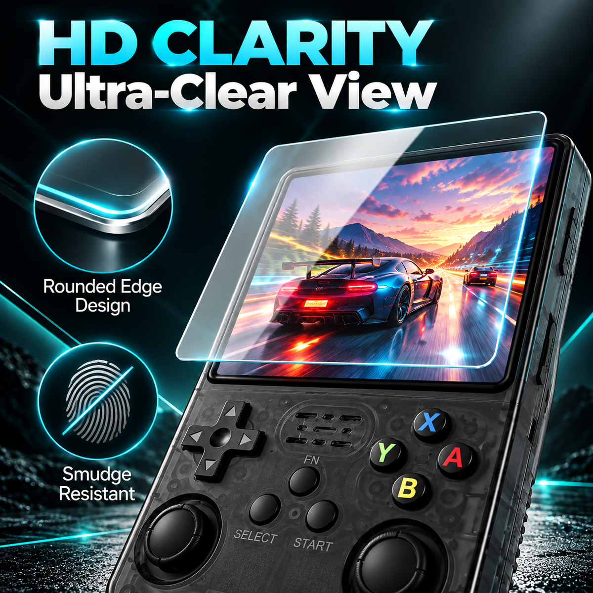 Pack Screen Protector Handheld Game Console