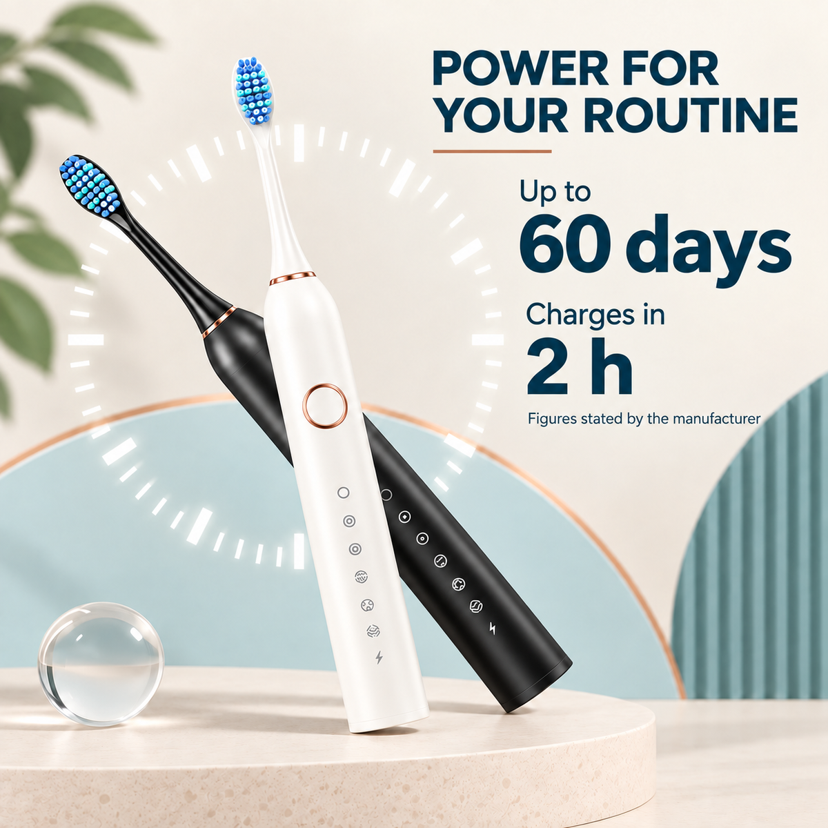Glowence Rechargeable Electric Toothbrush