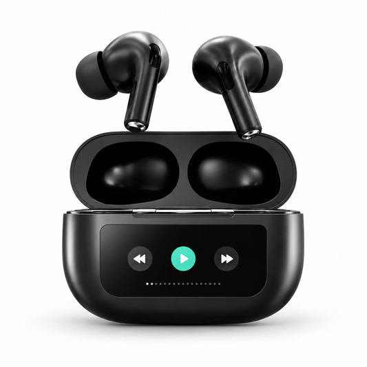 AIvox Smart Display Wireless Earbuds