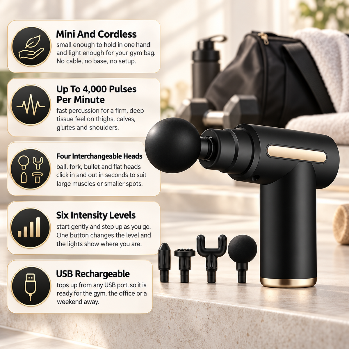 Glowence Mini Massage Gun