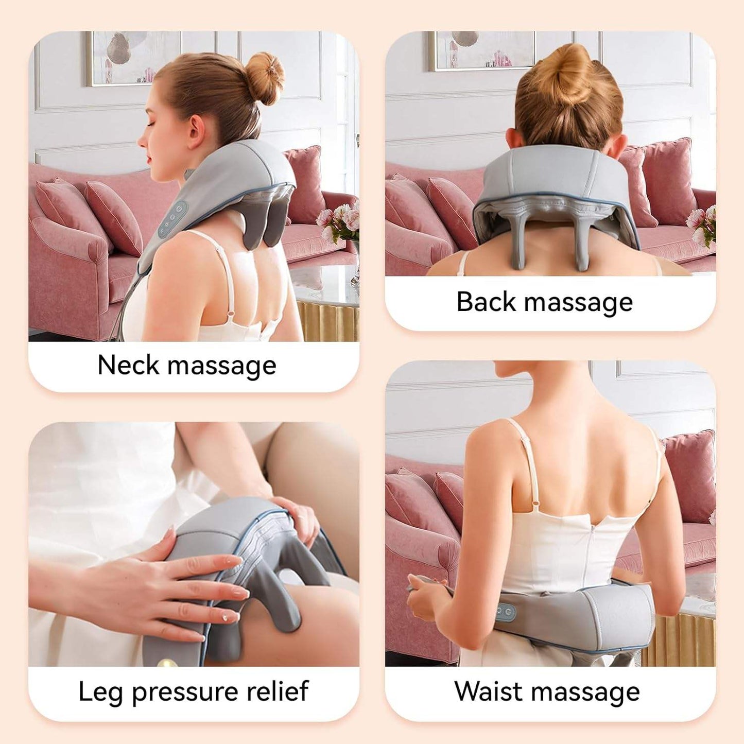 Shiatsu Neck & Shoulder Massager with Heat