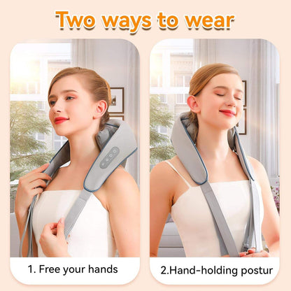 Shiatsu Neck & Shoulder Massager with Heat