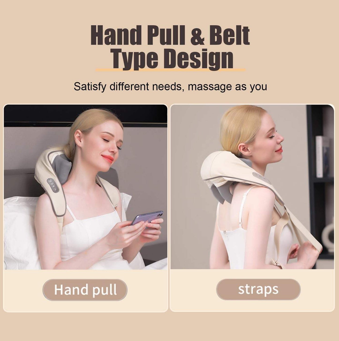 Shiatsu Neck & Shoulder Massager with Heat