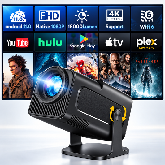 ProjectorDomo 2.0 Mini Home Projector