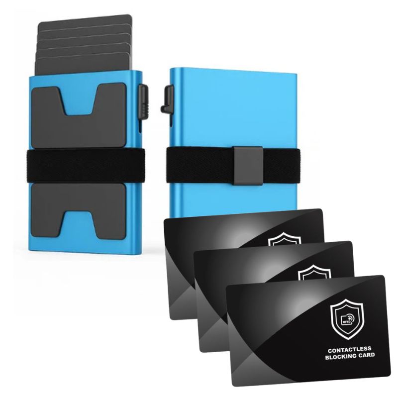 Sentron RFID Wallet – Slim Pop-Up Card Holder | Holds 12 Cards | RFID Blocking
