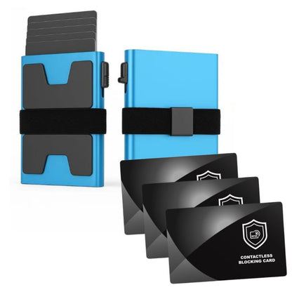 Sentron RFID Wallet – Slim Pop-Up Card Holder | Holds 12 Cards | RFID Blocking