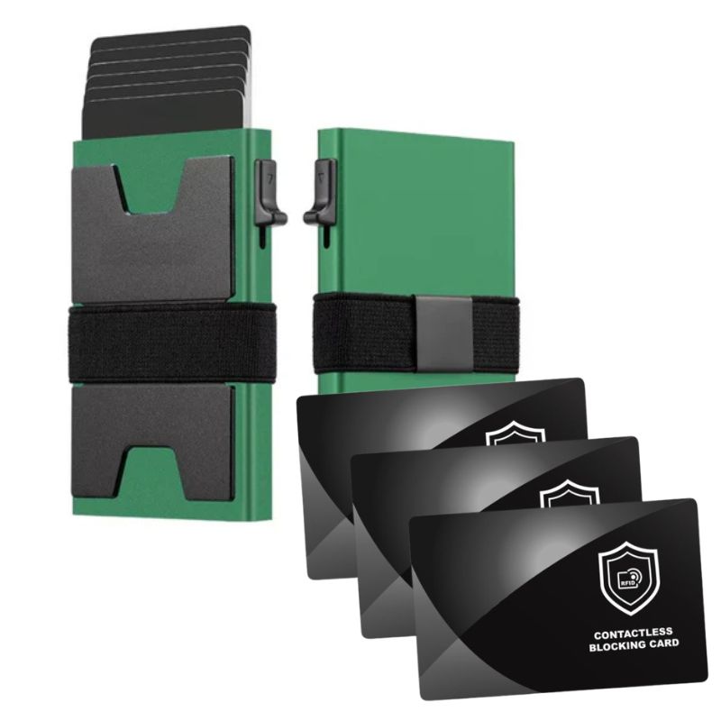 Sentron RFID Wallet – Slim Pop-Up Card Holder | Holds 12 Cards | RFID Blocking
