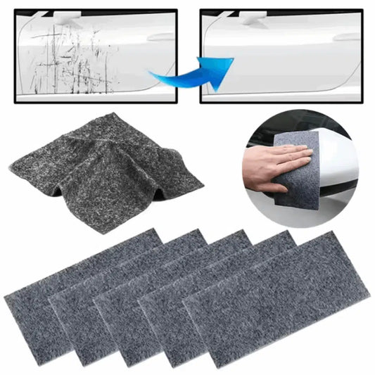 Ultra-absorbent Car Cleaning Cloth  6 Sheets Pack for a quick, streak-free clean