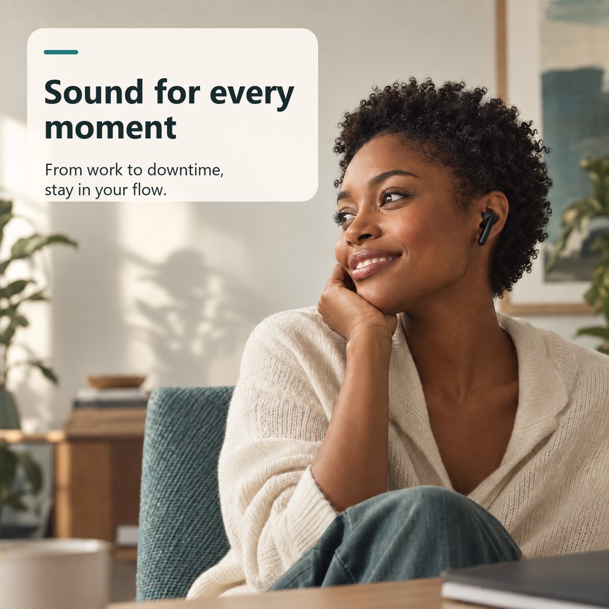 AIvox Smart Display Wireless Earbuds