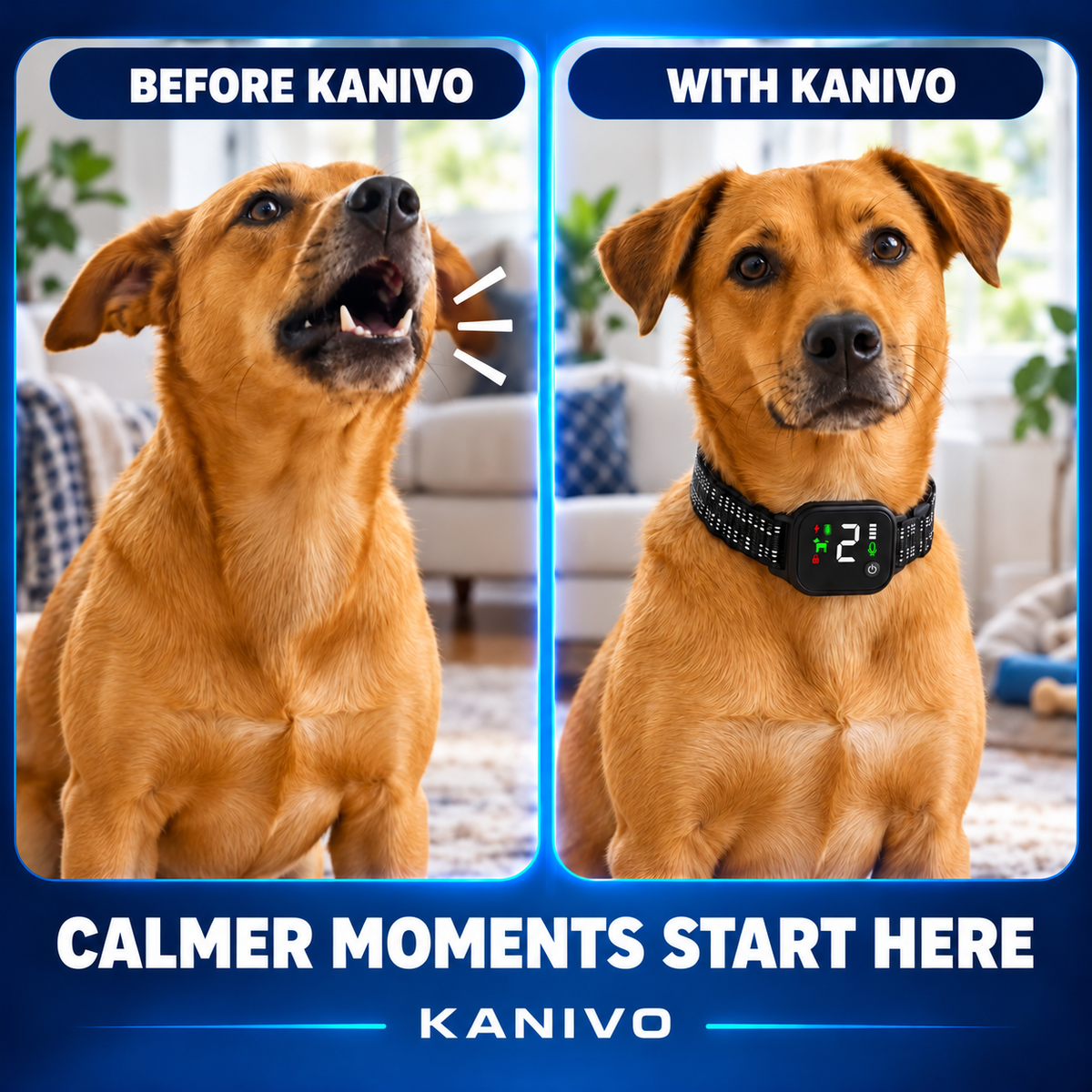 Kanivo Smart Dog Bark Collar