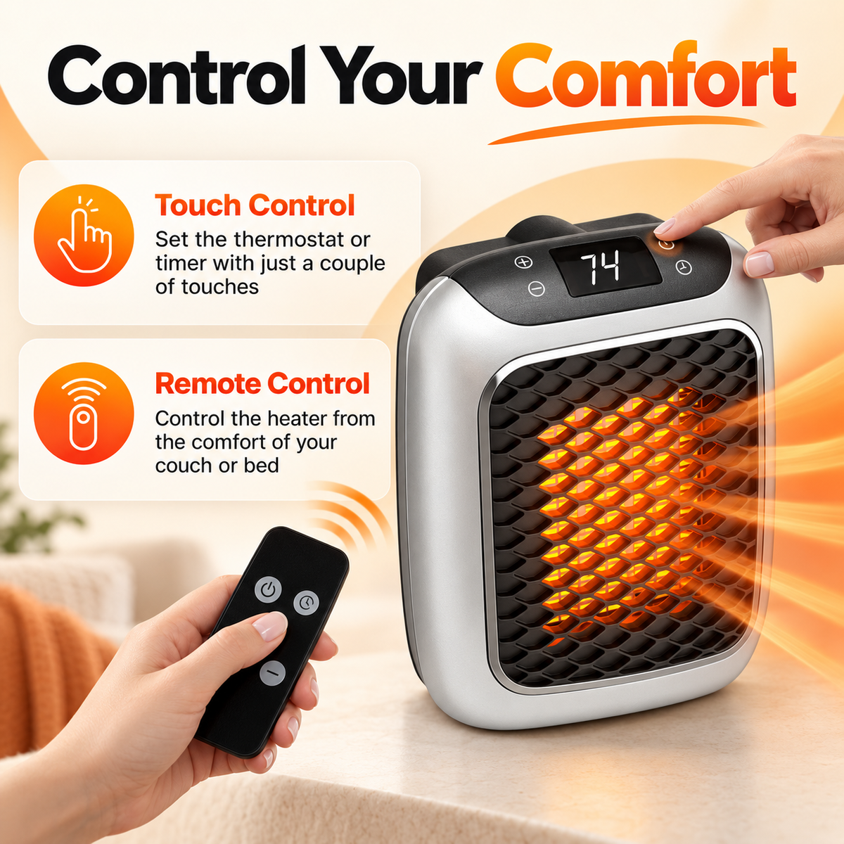 Klimura Plug-In Heater