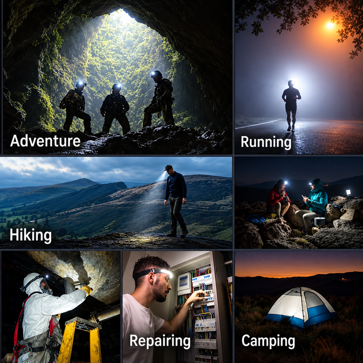 Lumenvira 230º LED Headlamp