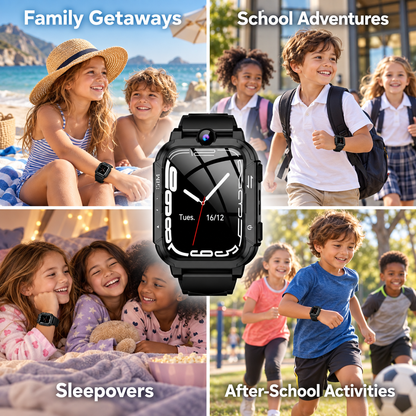 Kindrel 4G Kids Smart Watch with GPS Tracker