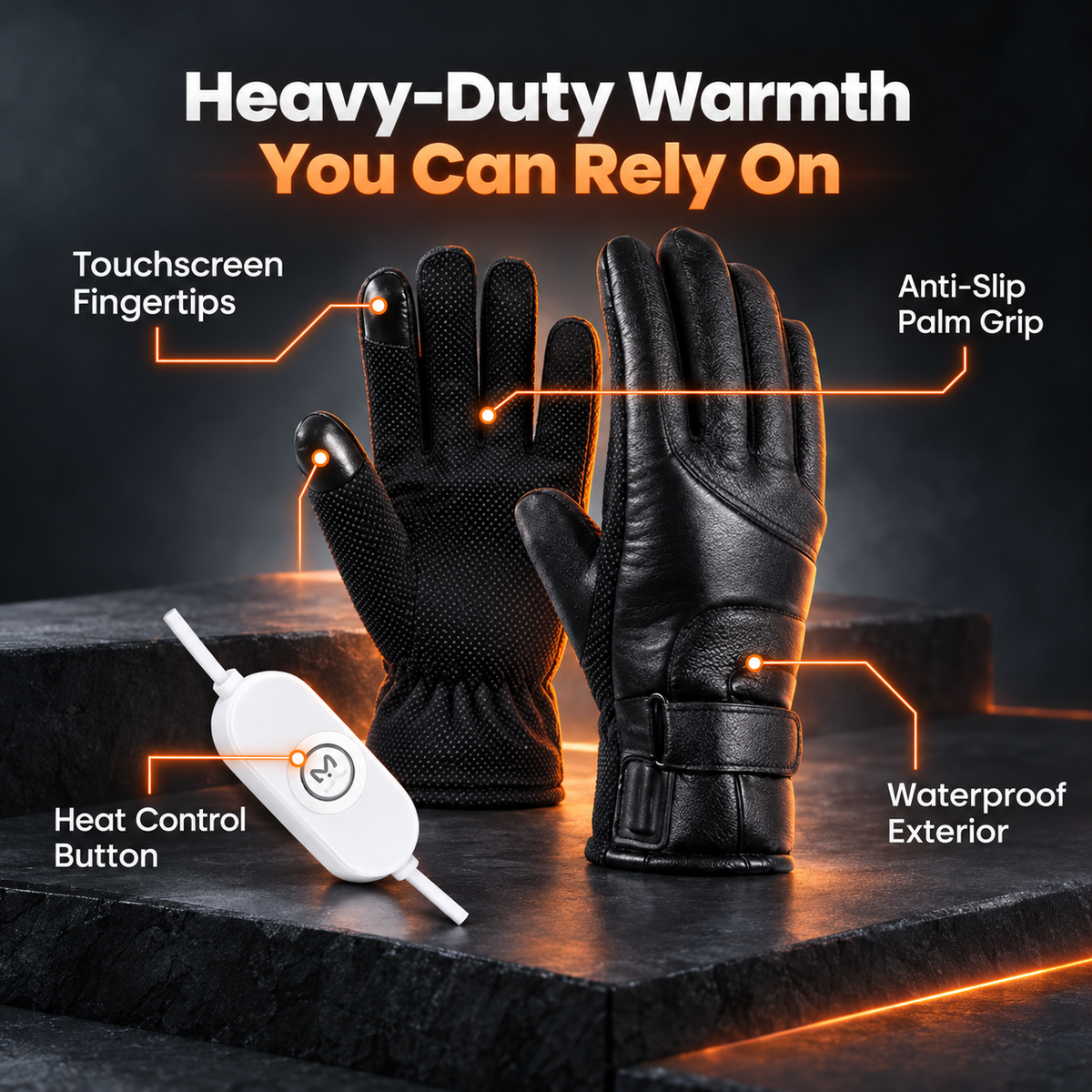 Oskren USB Heated Gloves