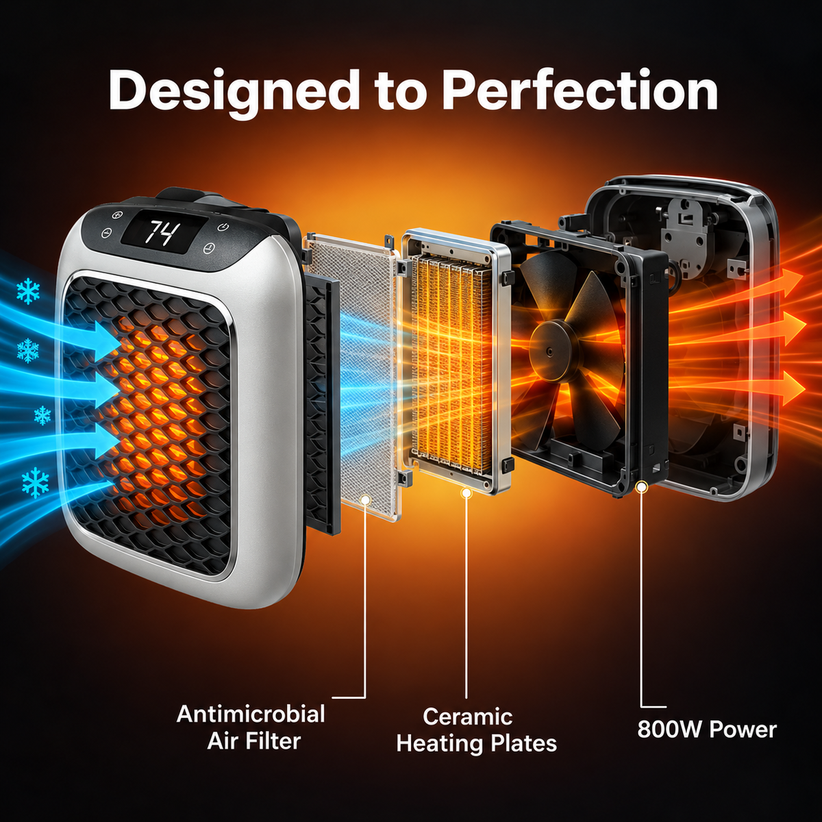 Klimura Plug-In Heater
