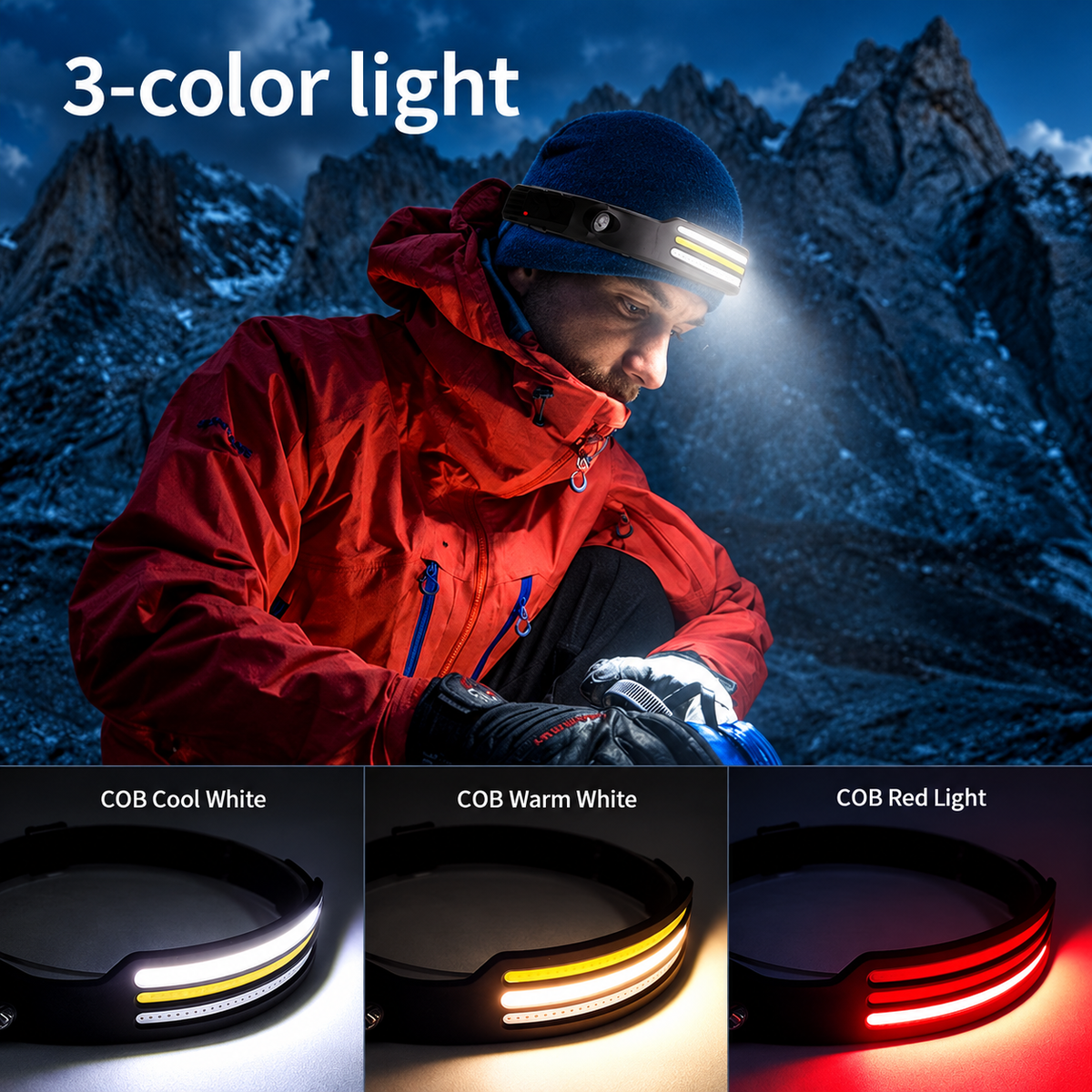 Lumenvira 230º LED Headlamp