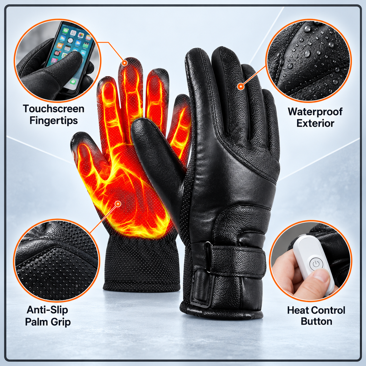 Oskren USB Heated Gloves