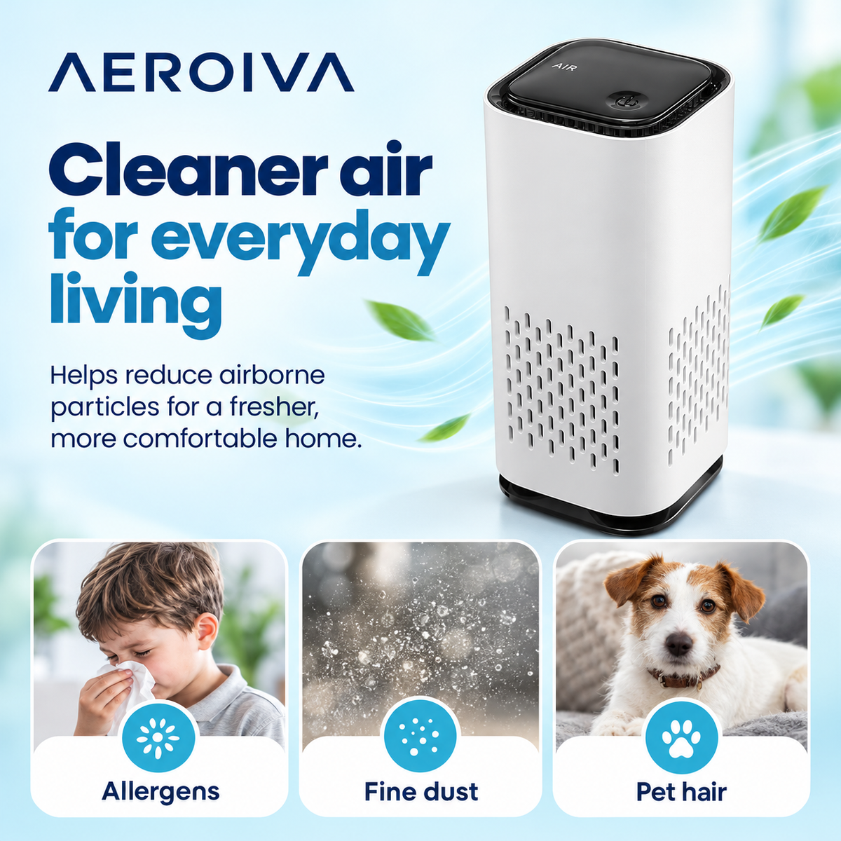 Aeroiva Mini Air Purifier