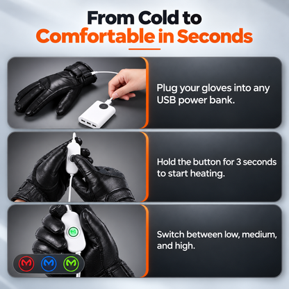 Oskren USB Heated Gloves