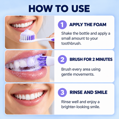 Glowence Purple Whitening Foam