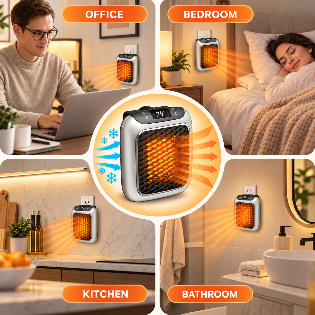 Klimura Plug-In Heater