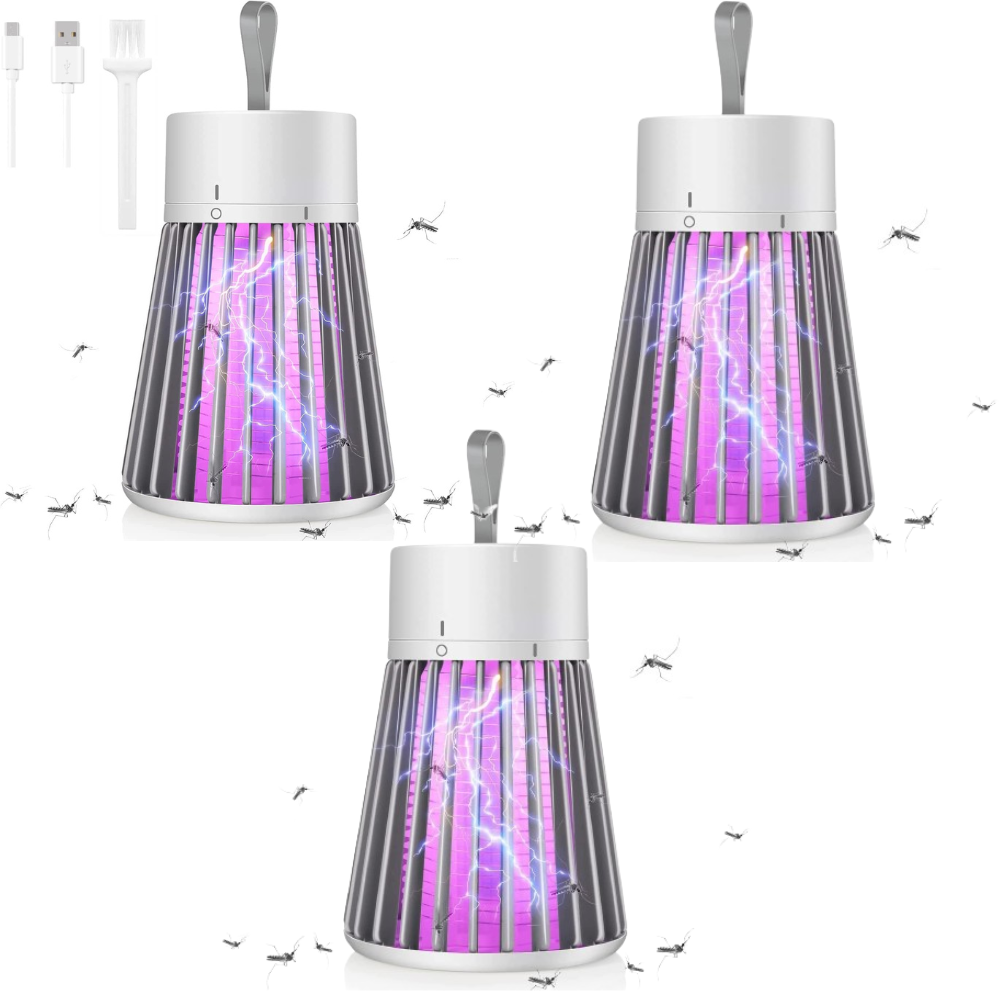 3 Pack Mosquito & Bugs Killer Lamp